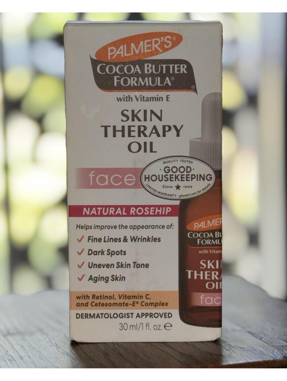 Palmers Cocoa Butter Formula vitamin E Skin Therapy Oil For Face 1 oz